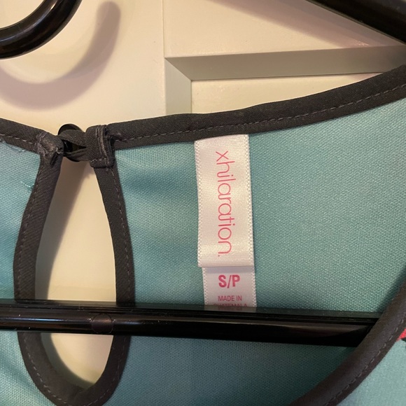 Floral, lined, cap sleeved dress - Picture 3 of 5